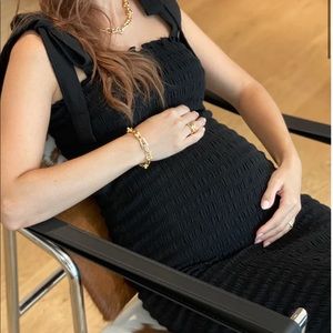 EIJI DRESS-Nothing Fits But- black size S/M